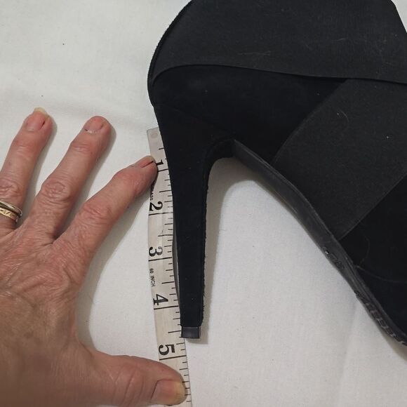 Stuart Weitzman | Kilgore black suede ankle boots 7.5 - Picture 11 of 12